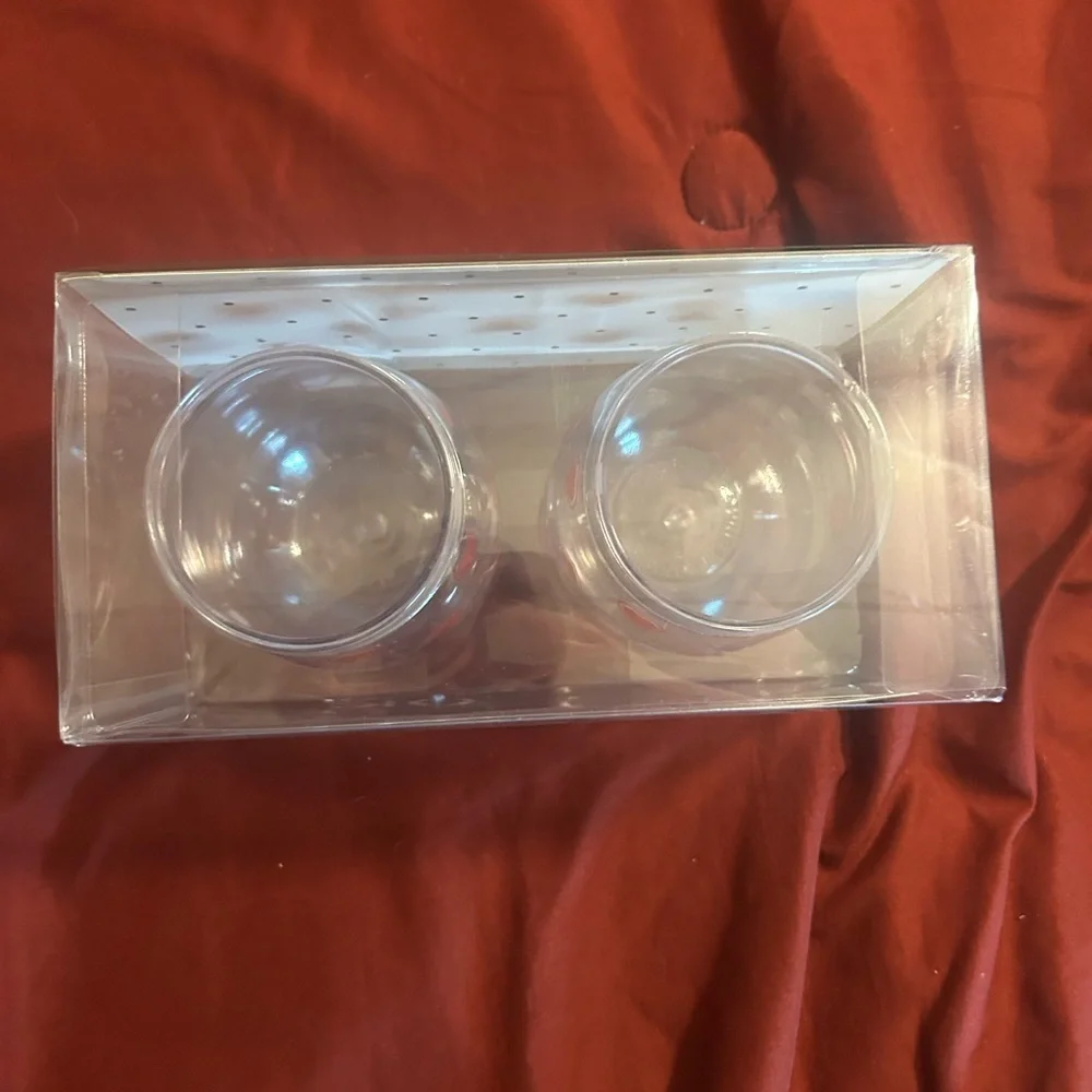 Kate Spade Heartfelt Geo Wine Glass Set